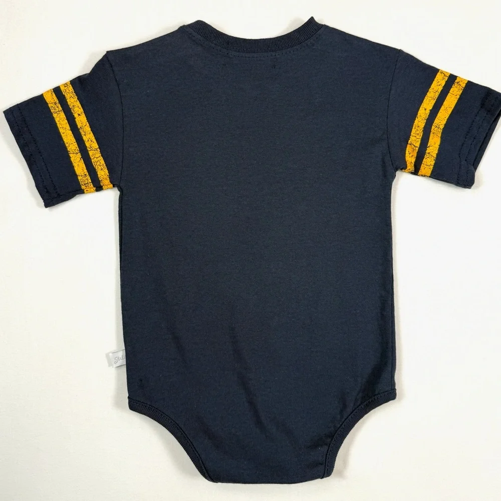 THIRD STREET Baby Boys Gulf Coast Bulldog Graphic‎ Bodysuit 6 Months USA Made